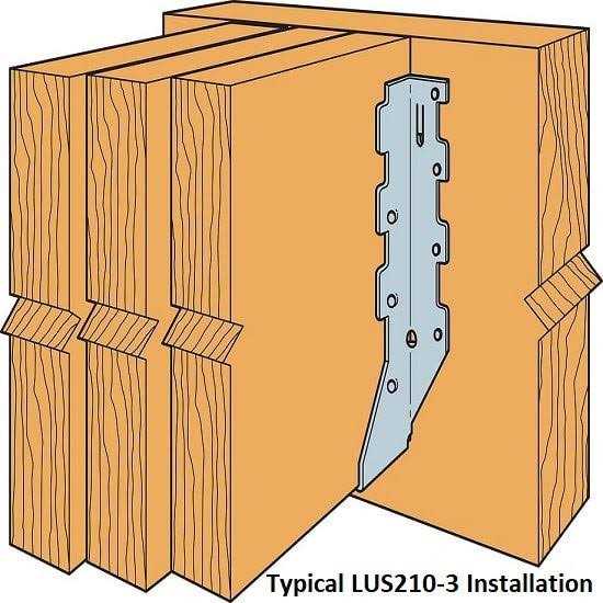 Simpson Strong Tie LUS210 Joist Hanger - Shop Hardware Tools Online Store